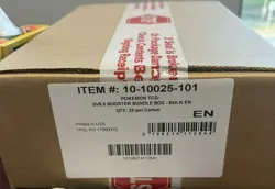 Pokemon TCG SV8.5 NEW Prismatic Evolutions Booster Bundle Case Factory Sealed - Image 1