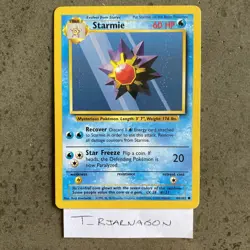 Pokemon - Starmie 64/102 - 1999 Original Base Set - Image 1
