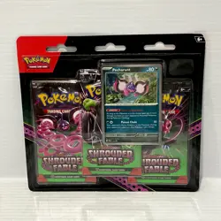 Pokemon TCG: Scarlet & Violet—Shrouded Fable 3-Pack Blister - Factory Sealed - Image 1