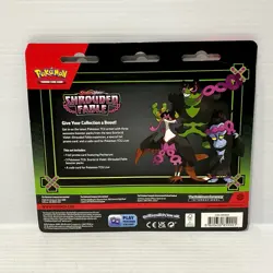Pokemon TCG: Scarlet & Violet—Shrouded Fable 3-Pack Blister - Factory Sealed - Image 2