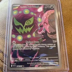 Pokemon TCG ME: Ascended Heroes Cynthia's Spiritomb Illustration Rare 244/217 NM - Image 1