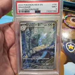 DRAGONAIR 2023 POKEMON S&V 151 ILLUSTRATION RARE 181/165 PSA 9 - Image 1