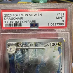 DRAGONAIR 2023 POKEMON S&V 151 ILLUSTRATION RARE 181/165 PSA 9 - Image 4