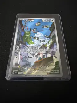 Pokemon TCG 🔥 Chatot 🔥 181/162 🔥 Temporal Forces 🔥 Illustration Rare 🔥 - Image 1