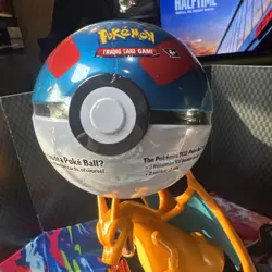 GREAT Ball Tin H24- 3 Packs & 2 Sticker Sheets - NEW/Factory SEALED -Pokemon TCG - Image 1