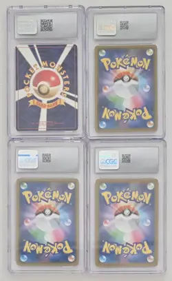 LOT OF 4 CGC JAPANESE POKEMON SLABS, NIDORAN, DEOXYS, CHARIZARD ETC - Image 2