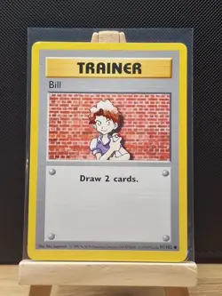 Pokemon TCG 1999 WOTC Base Set Shadowless Bill 91/102 - Near Mint - Image 1