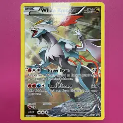 Pokemon TCG Holo Ultra Rare White Kyurem Promo XY81 LP - Image 2
