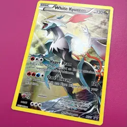Pokemon TCG Holo Ultra Rare White Kyurem Promo XY81 LP - Image 3