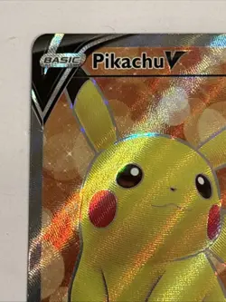Pikachu V (Full Art) 157/172 Swsh09: Brilliant Stars Holo Pokemon TCG NM - Image 2