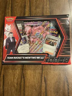 Pokemon TCG Team Rockets Mewtwo EX Box New/Factory Sealed - Image 1