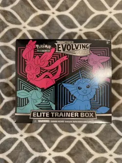 Pokemon Evolving Skies ETB NEW SEALED Espeon Vaporeon Glaceon Sylveon! - Image 1