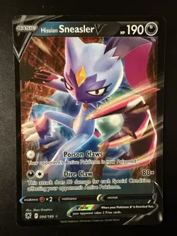 Hisuian Sneasler V 094/189 - Pokemon TCG - Sword & Shield Astral Radiance - Image 1