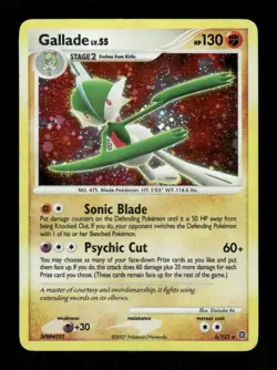 Pokemon Gallade Holo Rare Secret Wonders 6/132 LP - Image 1