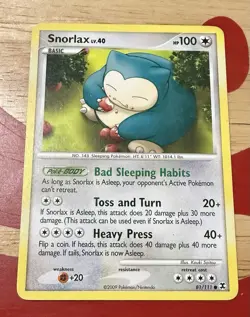 Pokemon - Snorlax - 81/111 - Rising Rivals - REGULAR - Image 1