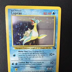 Pokemon TCG - Lapras 10/62- fossil holo - pack fresh NM/M - Image 5