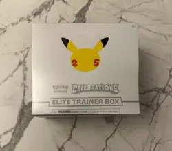 Pokemon ETB Celebrations Gran Festa 25th Elite Trainer Box Sealed ENG - Image 1