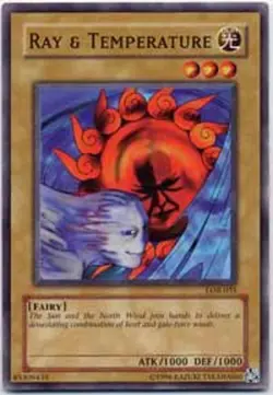 1x (LP) Ray & Temperature - LOB-035 - Common - 1st Edition YuGiOh - Image 1