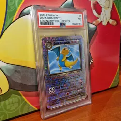 PSA 7 Dark Dragonite 2002 Legendary Collection 5/110 Reverse Holo Pokemon Card - Image 5