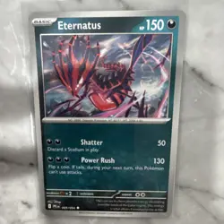 Pokemon TCG Eternatus 069/094 Phantasmal Flames Reverse Holo Uncommon 150HP - Image 1