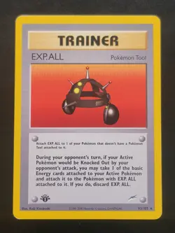 Pokemon EXP.ALL 1st Edition 93/105 Neo Destiny Non Holo Rare Card - Image 1
