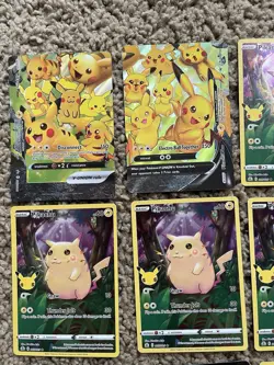 Pokemon TCG Celebrations Pikachu Card Lot 12 READ DESCRIPTION - Image 2