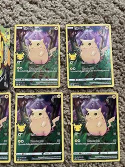 Pokemon TCG Celebrations Pikachu Card Lot 12 READ DESCRIPTION - Image 3