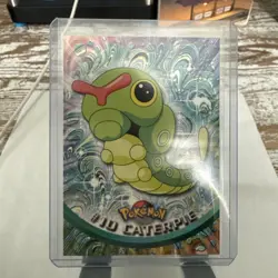 (VP) Pokemon Topps TV Animation Card #10 Caterpie NM - Image 1