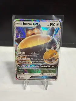 Snorlax GX SM05 Promo SM Black Star Promos Pokemon Near Mint - Image 1
