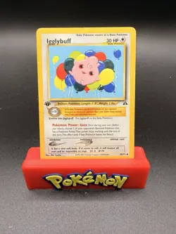 Pokemon 1st Edition Igglybuff 40/75 Neo Discovery MP - Image 1