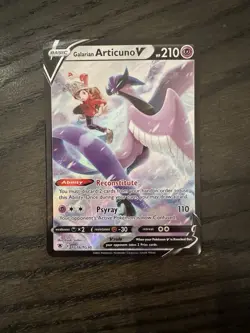 Pokemon TCG Galarian Articuno v Astral Radiance Trainer Gallery, TG16/TG30 - Image 1