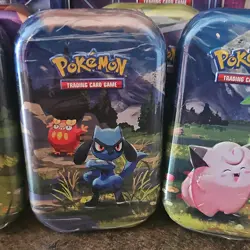 Pokemon Mega Evolution Ascended Heroes Mini Tin 2 Booster Packs Pikachu Zorua - Image 4
