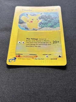 Pokemon Pikachu Expedition Base Set 84/144 50 HP Common Reverse Holo - Image 2