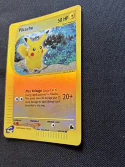 Pokemon Pikachu Expedition Base Set 84/144 50 HP Common Reverse Holo - Image 3
