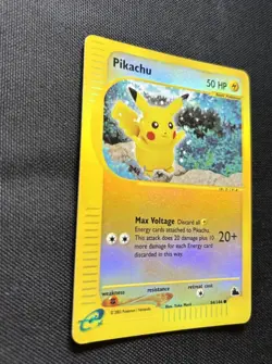 Pokemon Pikachu Expedition Base Set 84/144 50 HP Common Reverse Holo - Image 4