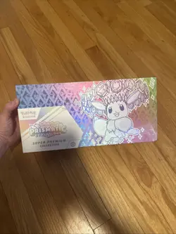 Pokemon TCG SV8.5 Prismatic Evolutions Super Premium Collection Box Sealed New - Image 1