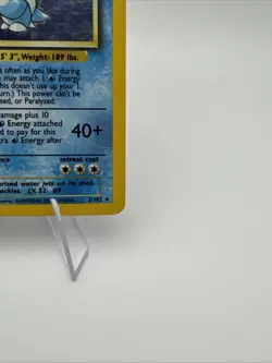 Vintage Pokemon Base Set (Unlimited) Blastoise Holo Rare 2/102 MP WOTC - Image 4