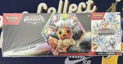 Pokemon Prismatic Evolutions Surprise Box And Booster Bundle Sealed - Image 1