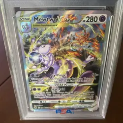 Pokemon Mewtwo VSTAR GG44 Crown Zenith PSA 10 GEM MINT - Image 1