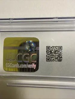 CGC 9 Starmie 24k Gold Plated Pokemon Candy Sticker - Image 5