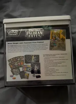 Paldean Fates Pokemon Center Elite Trainer Box ETB (Exclusive) New & Sealed #2 - Image 2