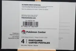 Mega Gardevoir Postcard 2025 Mega Evolutions Pokemon Center Exclusive Near Mint - Image 2