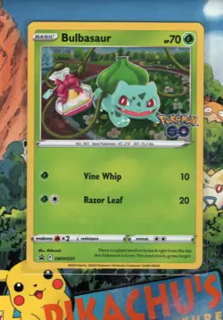 Pokemon TCG Bulbasaur SWSH231 Black Star Promo Holo Cosmos NM/M - Image 1