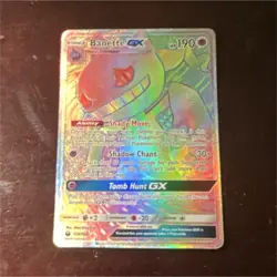 Pokemon Banette GX 174/168 Sm-Celestial Storm Secret Rare Full Art Holo 190 HP - Image 1