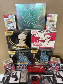 Pokemon Lot New Sealed 5 Elite Trainer Boxes and 4 Booster Bundles TCG - Image 1
