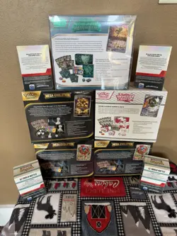 Pokemon Lot New Sealed 5 Elite Trainer Boxes and 4 Booster Bundles TCG - Image 2