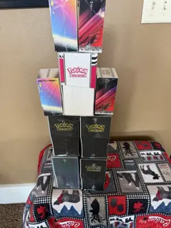 Pokemon Lot New Sealed 5 Elite Trainer Boxes and 4 Booster Bundles TCG - Image 3
