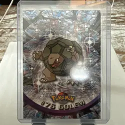Golem #75 Topps TV NM Pokemon Series 1 Black Logo - Image 1
