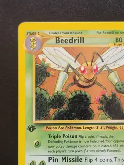 Pokemon TCG Beedrill Neo Discovery 18 Regular 1st Edition Rare - Image 2