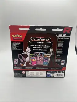 Pokemon TCG Team Rocket's Mewtwo ex League Battle Deck Factory Sealed - Image 2